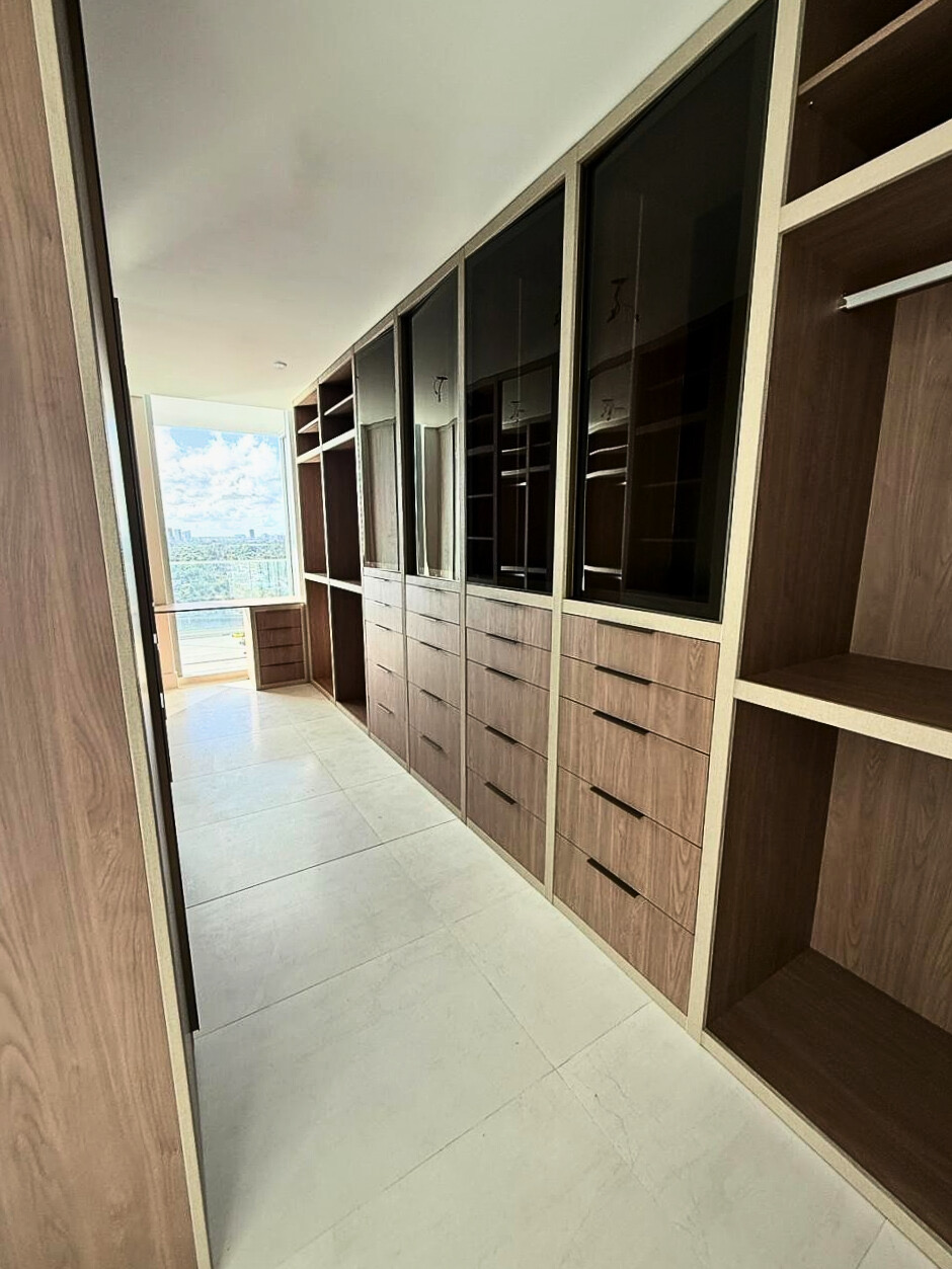 Organized Walk-in Closet